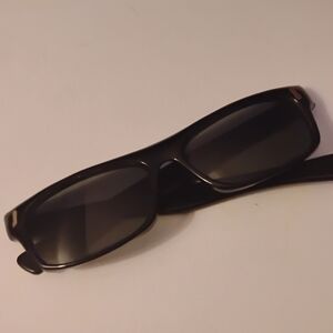 Vintage Black Classic Sunglasses JAPAN  NOS